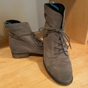 Steve Madden ‘Rawlings’ taupe suede leather boots